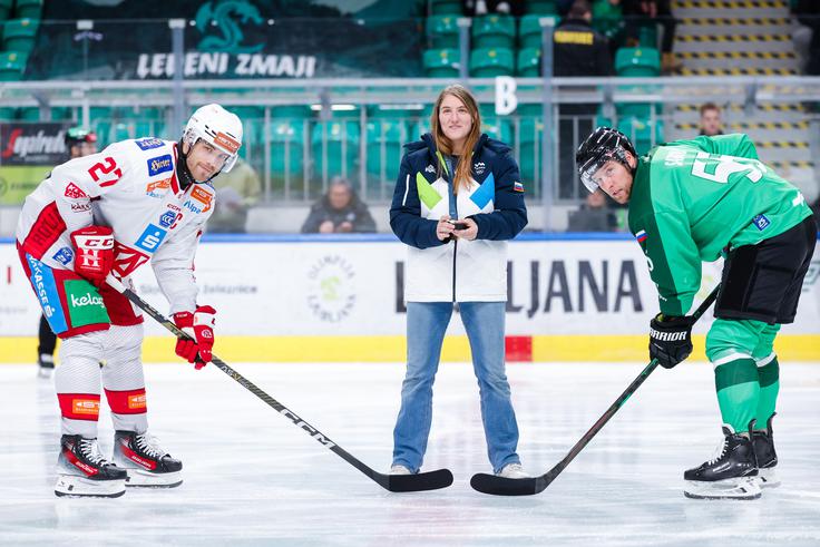 Andreja Leški, HK Olimpija Ljubljana Andreja Leški, HK Olimpija Ljubljana | Foto: Aleš Fevžer