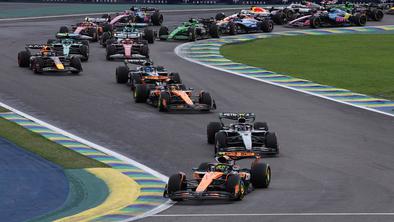 Odstop Oscarja Piastrija, prekinjen šprint dobil Lando Norris