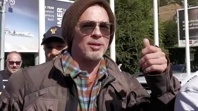 Brad Pitt pri naših sosedih: bo tam snemal nov film?