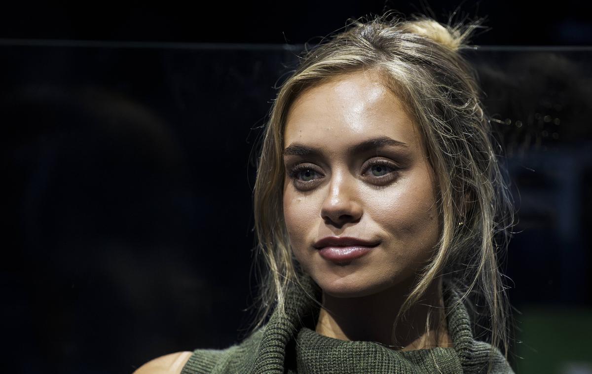 Laila Hasanović | Laila Hasanović, novo dekle Jannika Sinnerja, na tribunah vzbuja veliko pozornosti. | Foto Guliverimage