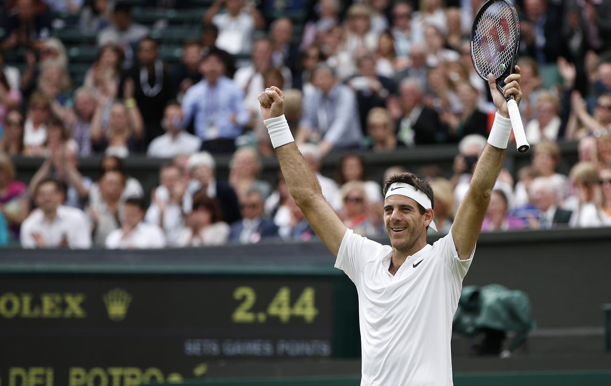Del Potro Wimbledon 2016 | Foto Reuters