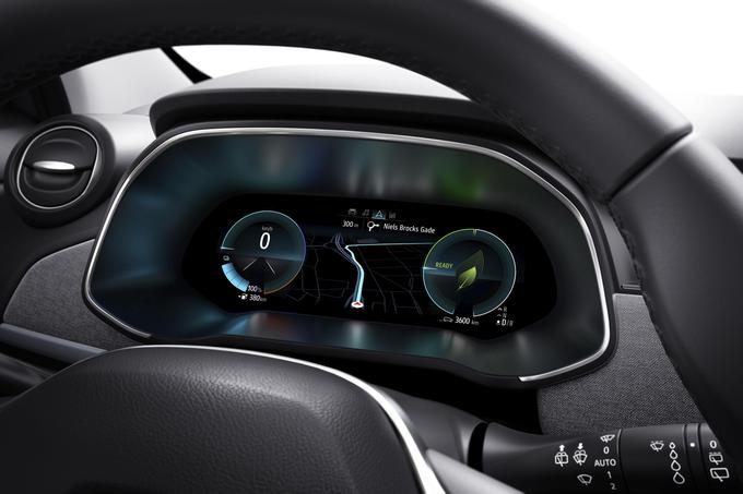Digitalni merilniki bodo pri zoeju serijski. | Foto: Renault