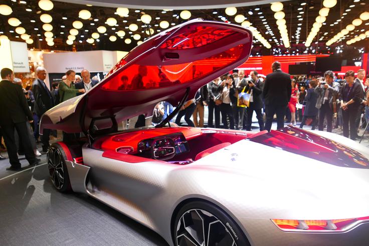 Renaultova futuristična študija trezor | Foto: Gregor Pavšič