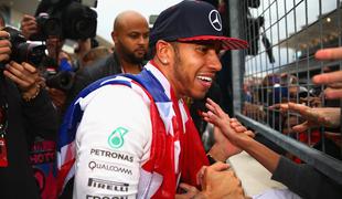 Zvezdniški Hamilton zdaj dokončno v elitni druščini
