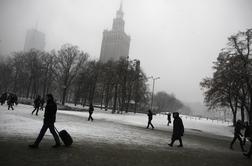 Na Poljskem mraz ubija, v ledenem oklepu tudi Češka