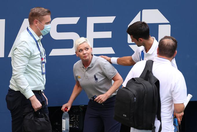 Novak Đoković lani po izključitvi z OP ZDA ni prišel na novinarsko konferenco. | Foto: Gulliver/Getty Images