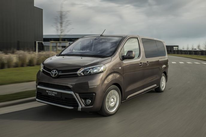 Toyota proace verso electric | Toyota je pred tremi leti predstavila proace verso, ki je zdaj dobil še električno različico. | Foto Toyota