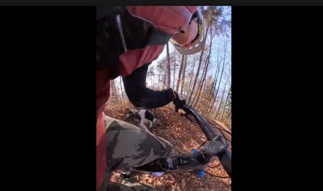 Slovenski športnik je doživel napad v gozdu #video