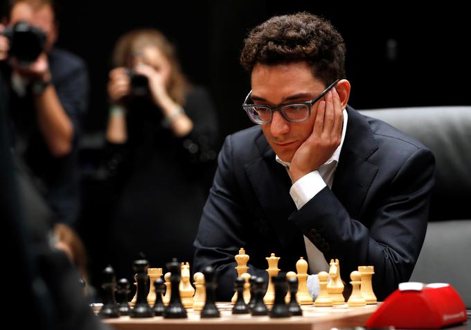 Fabiano Caruana bo moral na naslov prvaka še počakati. | Foto: Reuters