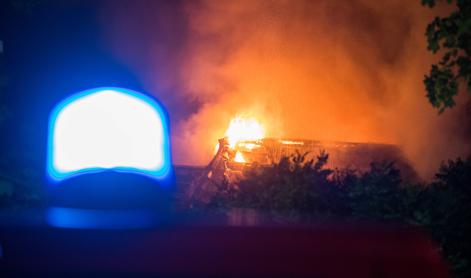 Po požaru na območju Litije zdravniško pomoč iskalo sedem oseb