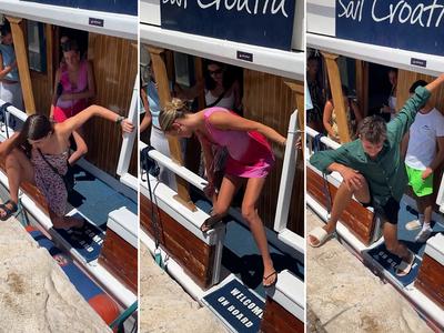 Posnetek turistk na Hrvaškem obšel svet: "Naslednjič dopustujte v Grčiji"