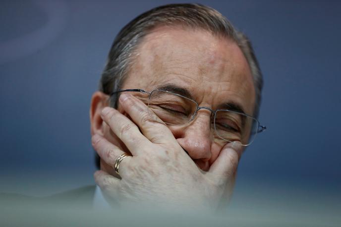Florentino Perez | Predsednik Reala Florentino Perez še čaka z najbolj zvenečo poletno okrepitvijo. | Foto Reuters