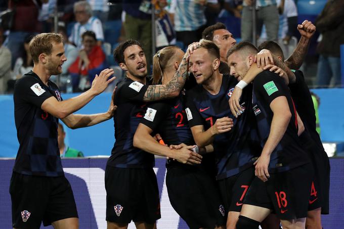 S hrvaško reprezentanco je leta 2018 igral v finalu svetovnega prvenstva, v katerem so jih premagali Francozi. | Foto: Getty Images