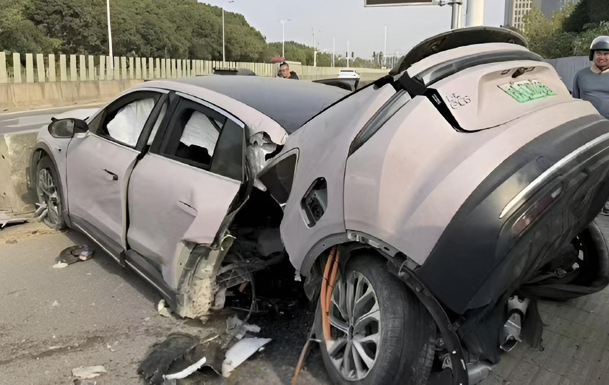 Nio nesreča | Foto Weibo