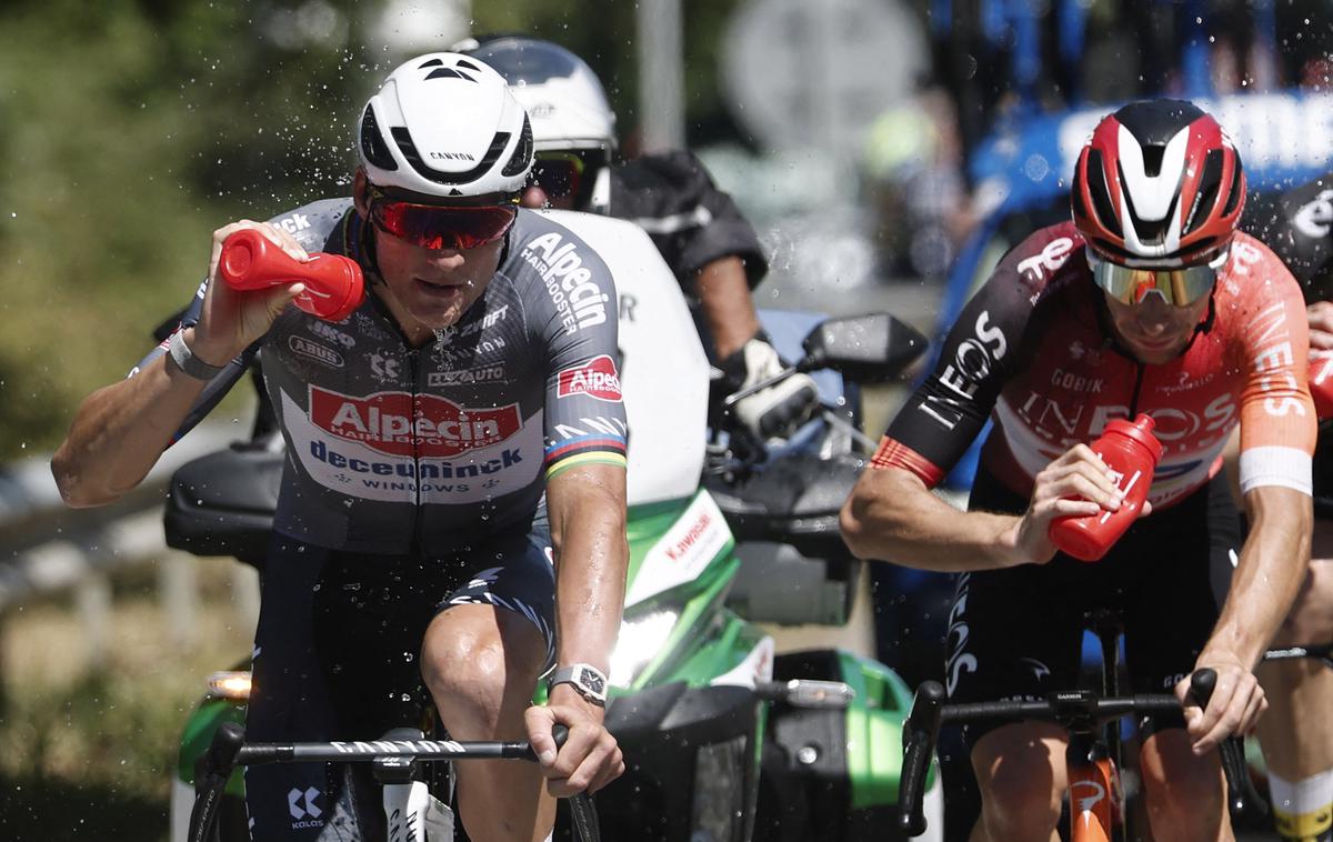 Dirka po Franciji Mathieu van der Poel | Kdo bo zmagovalec razgibane 15. etape Toura, ki ji sledi težko pričakovan dan počitka? | Foto Reuters
