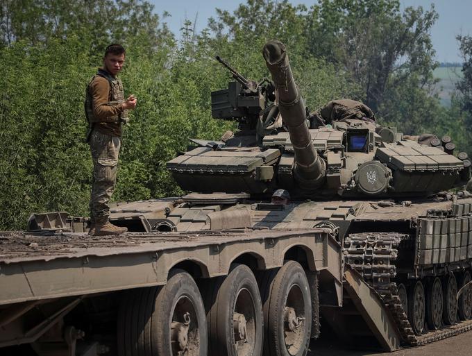 Ukrajinski vojaki trdijo, da so po več kot 14-urni bitki uničili enoto "elitnih" ruskih vojakov.  | Foto: Reuters