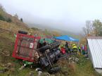 nesreča, planina Slapnik pod Krnom