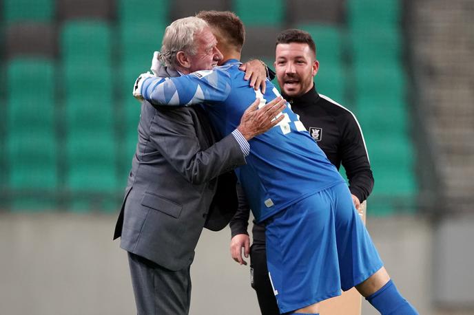 Milan Mandarić Nejc Vidmar | Nejc Vidmar je pod vodstvom Milana Mandarića prišel v Olimpijo in postal državni prvak. | Foto Aleš Fevžer