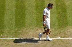 Senzacija: veliki Federer na kolenih, Nadal po maratonu prišel do Đokovića