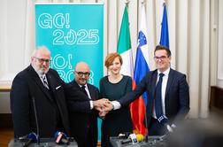 Ministra Slovenije in Italije v Novi Gorici o projektu EPK 2025
