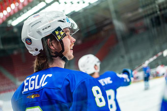 Bremerhaven slovenske trojice se na prvenstvo pripravlja na pokalu Magenta, Žiga Jeglič je na dveh tekmah dosegel dva zadetka. | Foto: Peter Podobnik/Sportida