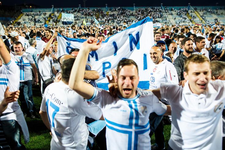 Rijeka bo lahko domače tekme v ligi prvakov igrala na štadionu Rujevica, ki je prejel dovoljenje Uefe. | Foto: Grega Valančič/Sportida