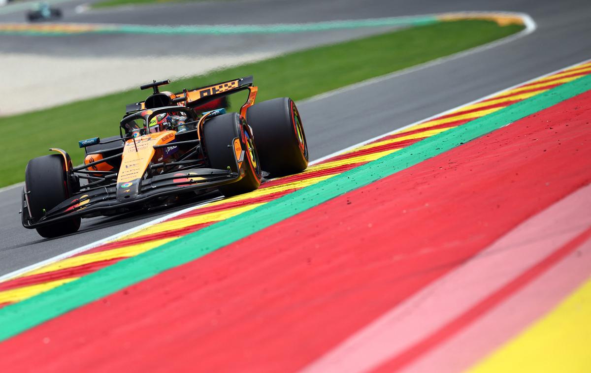 Spa Oscar Piastri McLaren | Oscar Piastri je bil z drugim mestom na kvalifikacijah nekoliko razočaran. | Foto Reuters