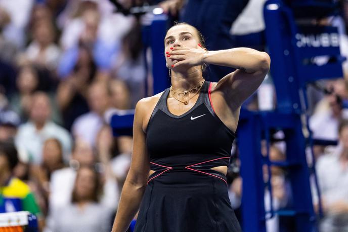Arina Sabalenka | Arina Sabalenka se je že tretjič zapored uvrstila v veliki finale v New Yorku. | Foto Reuters