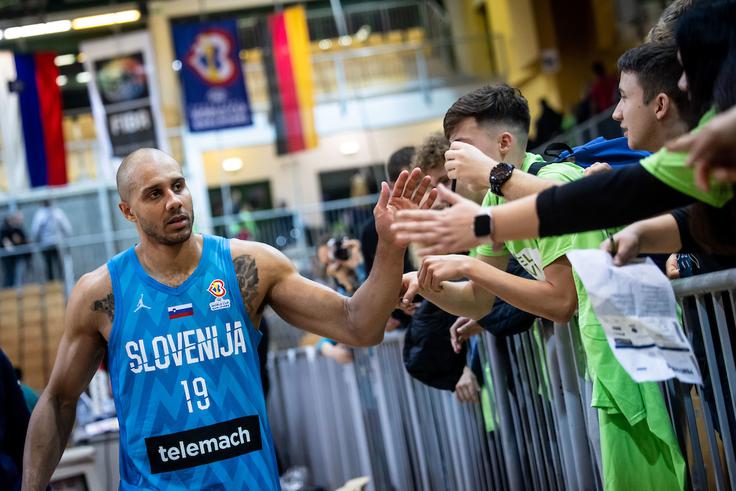 Odkar je Jordan igral za Slovenijo, jo ima rad. In tudi Slovenci smo ga vzeli za svojega. | Foto: Vid Ponikvar