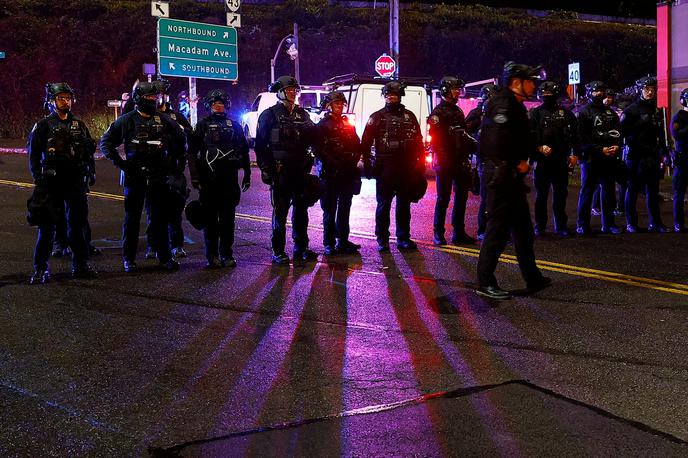 streljanje, ZDA, Portland, agenti | Incident se je zgodil dan po tem, ko je agent ICE v sredo v Minneapolisu ubil 37-letno žensko v avtomobilu. | Foto Reuters
