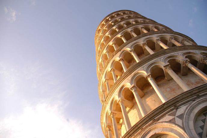 Poševni stolp v Pisi | Med svetovnimi znamenitostmi, ki imajo največ negativnih ocen, se je znašel tudi Poševni stolp v Pisi. | Foto Pexels