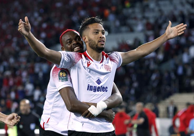 Oba gola na stadionu kralja Mohameda V. v Casablanci je dosegel Zuhair El Mutaradž. | Foto: Reuters