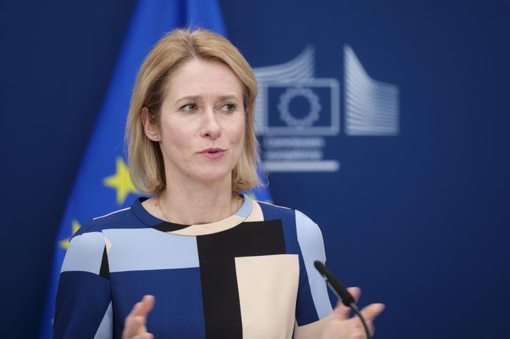 V EU se po besedah Kallas vseh 27 članic strinja, da mora unija okrepiti pritisk na Rusijo, če ne bo pristala na premirje. | Foto: STA