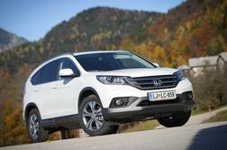 Honda CR-V na voljo slovenskim kupcem