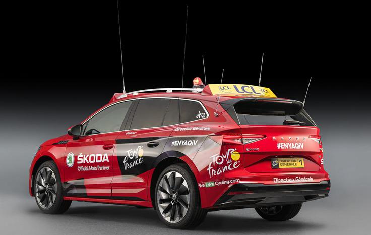 Škoda enyaq Tour de France | Foto: Škoda
