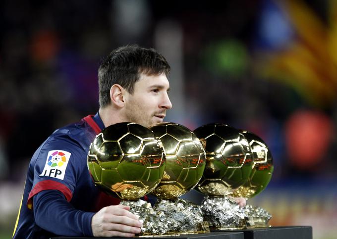V Barceloni je osvojil štiri zlate žoge. | Foto: Reuters