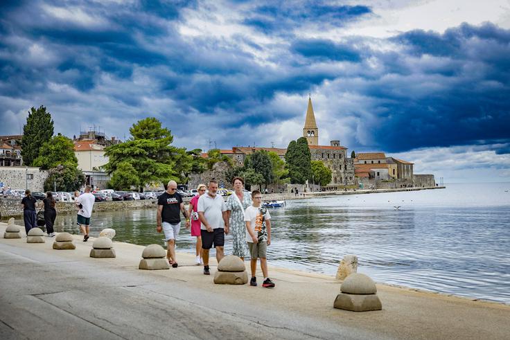 Poreč je po številu nočitev na četrtem mestu v letošnji turistični sezoni.  | Foto: Ana Kovač