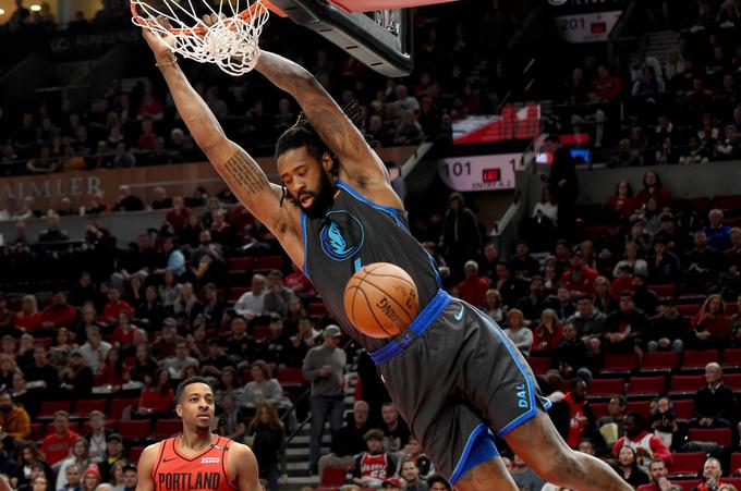 DeAndre Jordan je v Portlandu dosegel 14 točk in deset skokov. | Foto: Reuters