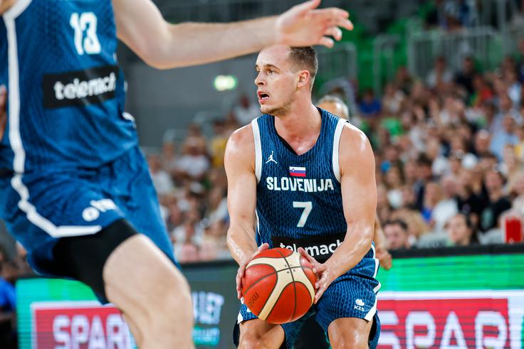 Proti Veliki Britaniji je dosegel 12 točk. | Foto: Aleš Fevžer