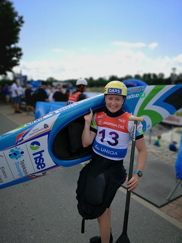 Eva Alina Hočevar | Foto: Kajakaška zveza Slovenije