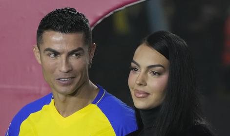 Cristiano Ronaldo z družino obiskal Božička