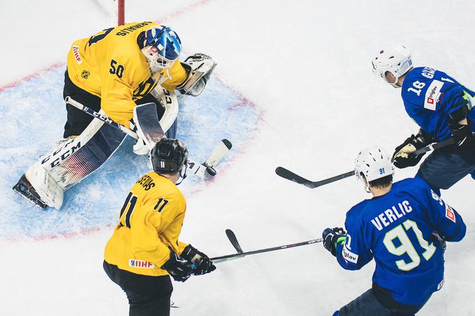Slovenija, Litva, SP v hokeju | Foto: Grega Valančič/Sportida