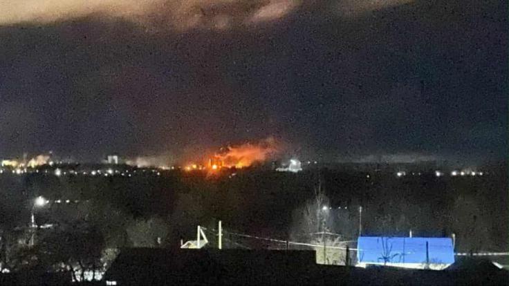 Ukrajinski droni so konec oktobra napadli rafinerijo v vasi Novospaskoje, ki leži v Uljanovski oblasti.  | Foto: ASTRA