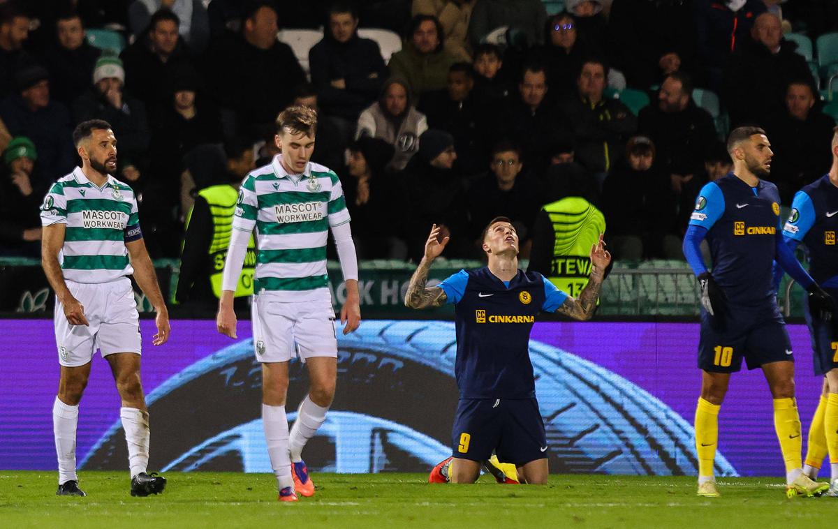 Franko Kovačević, Shamrock Rovers - NK Celje | Celjani so zmagali v Dublinu. Junak tekme je bil hrvaški napadalec Franko Kovačević. | Foto Guliverimage