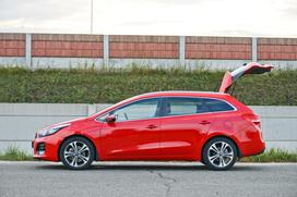 Kia ceed SW - fotogalerija testnega vozila