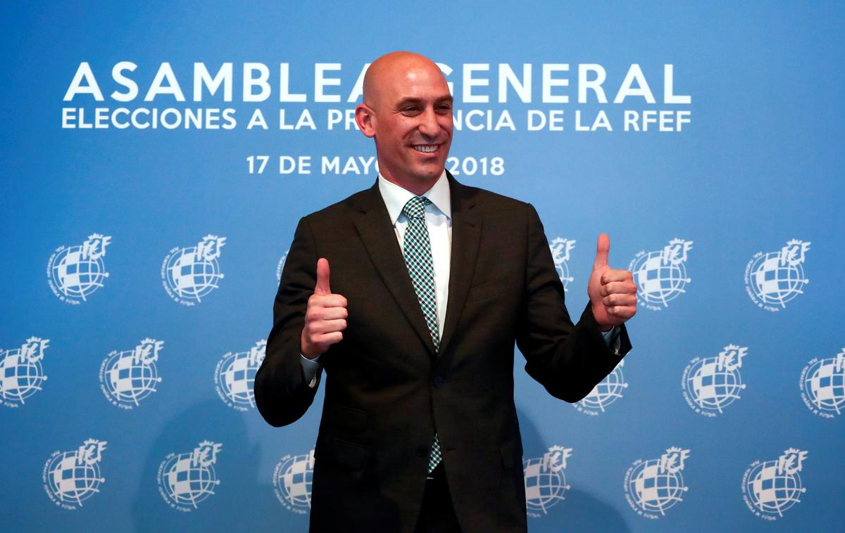 Luis Rubiales | Luis Rubiales je dobil nov mandat na čelu španske nogometne zveze. | Foto Reuters