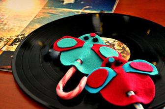 Božični mojster: miška s sladkorno palčko