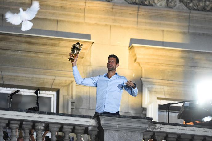 Novak Đoković sprejem Beograd | Foto Reuters