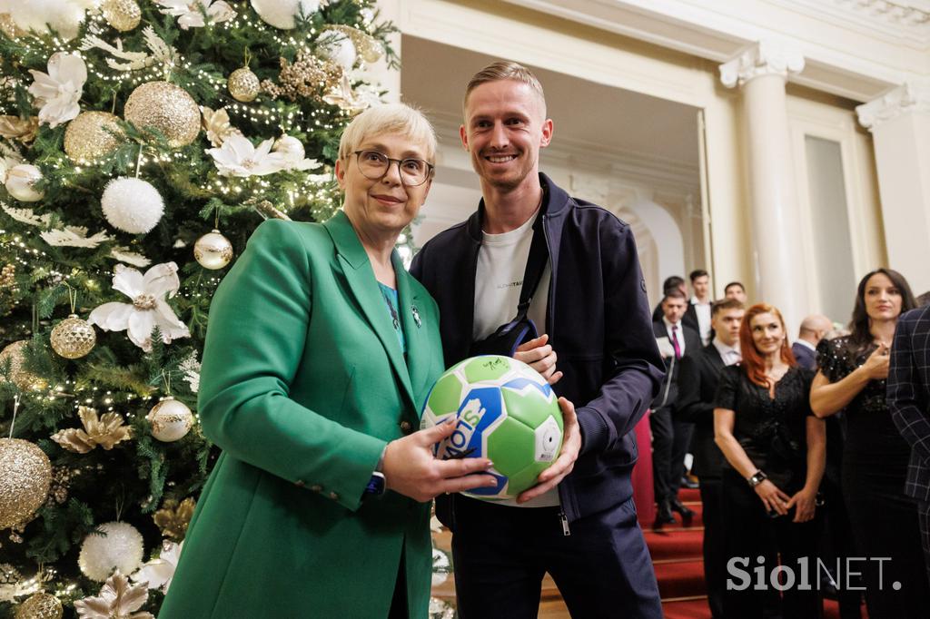 Športnik leta 2025, sprejem pri predsednici RS Nataši Pirc Musar