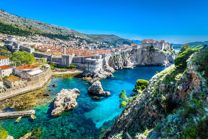 Dubrovnik obzidje | Hrvaška ostaja na seznamu varnih držav. | Foto Getty Images